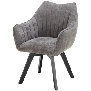 uno Armlehnstuhl drehbar Nairobi ¦ grau ¦ Maße (cm): B: 63 H: 88 T: 62.0