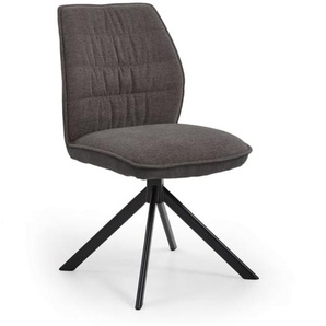 Schalenstuhl Gent, anthrazit, 180° drehbar