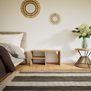 Schallplattenregal Eiche - Modernes Regal für Schallplatten: Hochwertige Qualität, einzigartiges Design - 79 x 40 x 34 cm, Selbst designen