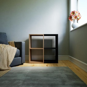 Schallplattenregal Eiche - Modernes Regal für Schallplatten: Hochwertige Qualität, einzigartiges Design - 79 x 79 x 34 cm, Selbst designen