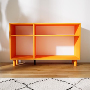 Schallplattenregal Gelb - Modernes Regal für Schallplatten: Hochwertige Qualität, einzigartiges Design - 115 x 72 x 34 cm, Selbst designen