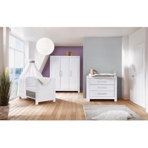 Babyzimmer-Set II 3-tlg Weiß