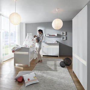 Schardt Wickelkommode »Planet White« - Weiß - Holz -