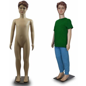 Schaufensterpuppe männlich Junge Schaufensterfigur Mannequin Schneiderpuppe 360° beweglich 110cm