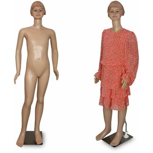 Schaufensterpuppe Weiblich Mädchen Schaufensterfigur Mannequin Schneiderpuppe 360° beweglich 140cm