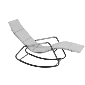 Schaukelliege Aliano - grau - Materialmix - 57 cm - 84 cm | Möbel Kraft