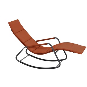 Schaukelliege Aliano - rot - Materialmix - 57 cm - 84 cm | Möbel Kraft