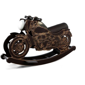 Schaukelmotorrad Rocker Bike   ¦ braun ¦ Maße (cm): B: 30 H: 85
