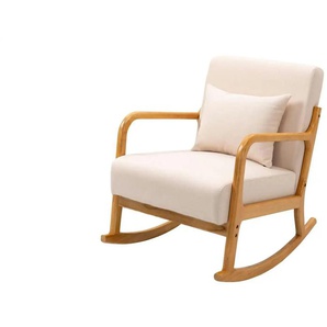 Schaukelstuhl  Diana ¦ beige ¦ Maße (cm): B: 64 H: 80