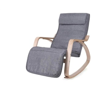 Schaukelstuhl   ¦ grau ¦ Maße (cm): B: 67 H: 84