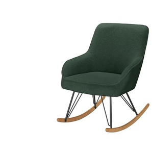 Schaukelstuhl - Materialmix - 66 cm - 84 cm - cm 77,0 | Möbel Kraft