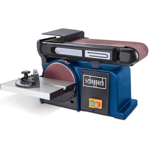 Scheppach Band-& Tellerschleifer BTS800 | 370W | Bandlänge/breite 715x100mm | SchleiftellerØ 150mm | 90°- 45° verstellbarer Auflagetisch