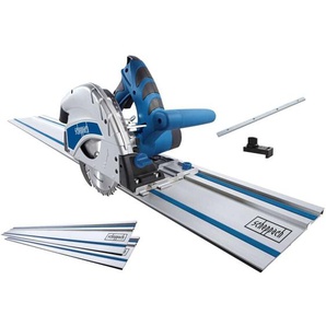 Scheppach - Tauchsäge PL55 se 2x 700mm Schiene & Zubehör 24Z Sägeblatt 1200W Leistung inkl. 2.Sägeblatt 48Z