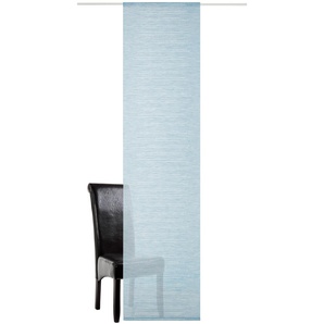 Schiebegardine NEUTEX FOR YOU Uno Gardinen Gr. 245 cm, Paneelwagen, 60 cm, blau (bleu) Schiebegardinen halbtransparent HxB: 245x60