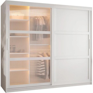 Schiebetürenschrank FLORES III 150 cm Schwarz
