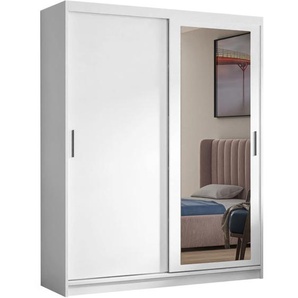 Schiebetürenschrank mit Spiegel HELA 120 cm Eiche Artisan Ja