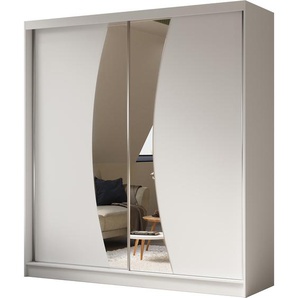 Schiebetürenschrank mit Spiegel VOX 120 cm Eiche Artisan Ja