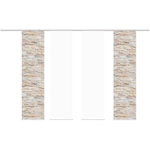 Schiebevorhang   ¦ beige ¦ Maße (cm): B: 60 H: 245