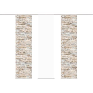 HOME Wohnideen Schiebevorhang   ¦ beige ¦ Maße (cm): B: 60