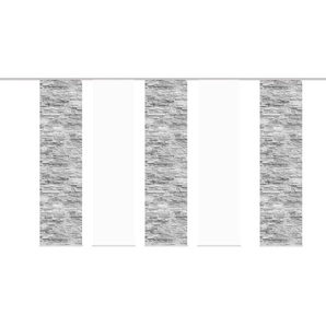 HOME Wohnideen Schiebevorhang   ¦ grau ¦ Maße (cm): B: 60