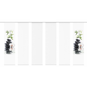 HOME Wohnideen Schiebevorhang   ¦ weiß ¦ Maße (cm): B: 60