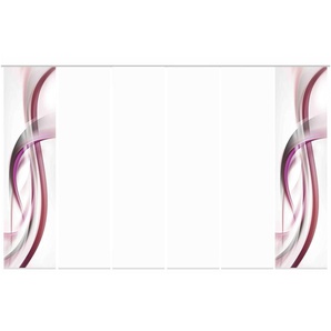 Schiebevorhang   ¦ lila/violett ¦ Maße (cm): B: 60 H: 245