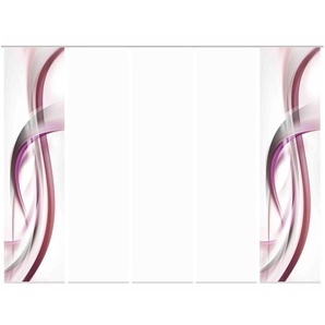 HOME Wohnideen Schiebevorhang   ¦ rot ¦ Maße (cm): B: 60