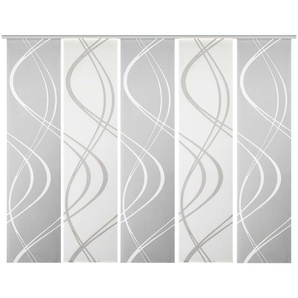 HOME Wohnideen Schiebevorhang   ¦ grau ¦ Maße (cm): B: 60 H: 245