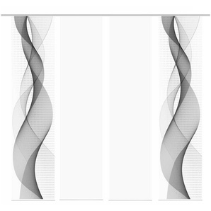 HOME Wohnideen Schiebevorhang   ¦ grau ¦ Maße (cm): B: 60