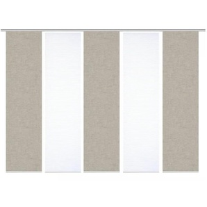 Schiebevorhang - braun - Synthetik - 60 cm - 245 cm | Möbel Kraft