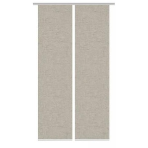 HOME in green Schiebevorhang - braun - Synthetik - 60 cm - 245 cm | Möbel Kraft