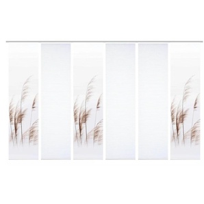 Schiebevorhang - creme - Synthetik - 60 cm - 245 cm | Möbel Kraft