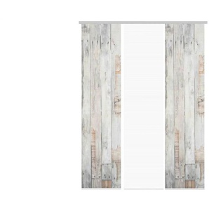 Schiebevorhang - creme - Synthetik - 60 cm - 260 cm | Möbel Kraft