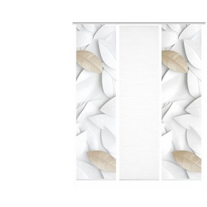 Schiebevorhang   ¦ creme ¦ Synthetik ¦ Maße (cm): B: 60 H: 245