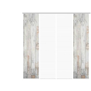 VISION S Schiebevorhang   ¦ creme ¦ Synthetik ¦ Maße (cm): B: 60 H: 260