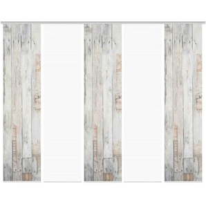 VISION S Schiebevorhang   ¦ creme ¦ Synthetik ¦ Maße (cm): B: 60 H: 260