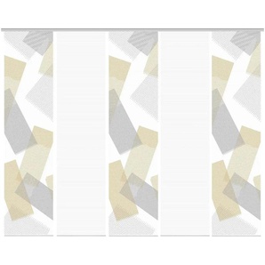 VISION S Schiebevorhang   ¦ gold ¦ Synthetik ¦ Maße (cm): B: 60 H: 260