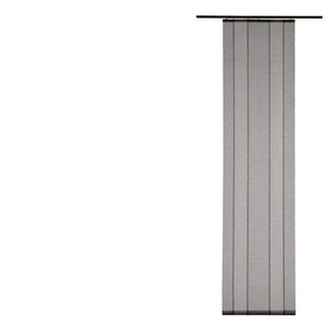Schiebevorhang | grau | 60 cm | 1 cm |