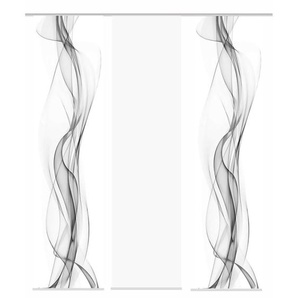 HOME Wohnideen Schiebevorhang | grau | 60 cm | 245 cm |