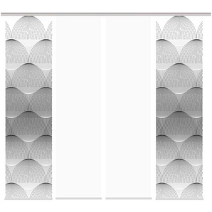 HOME Wohnideen Schiebevorhang   ¦ grau ¦ Maße (cm): B: 60