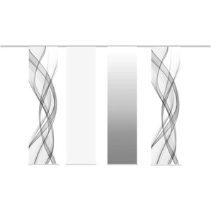 HOME Wohnideen Schiebevorhang   ¦ grau ¦ Maße (cm): B: 60