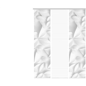 VISION S Schiebevorhang   ¦ grau ¦ Synthetik ¦ Maße (cm): B: 60 H: 260