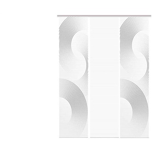 VISION S Schiebevorhang   ¦ grau ¦ Synthetik ¦ Maße (cm): B: 60 H: 260