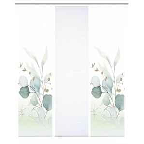 Schiebevorhang - grün - Synthetik - 60 cm - 245 cm | Möbel Kraft