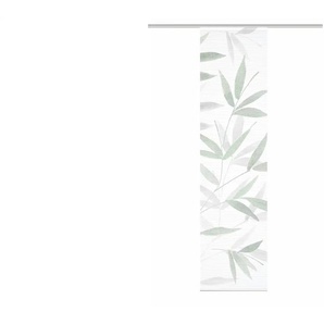 Schiebevorhang - grün - Synthetik - 60 cm - 245 cm | Möbel Kraft