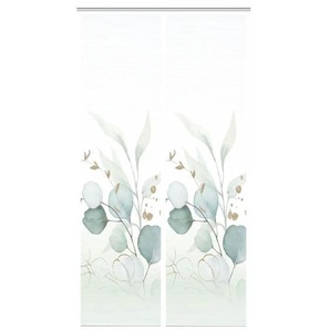 Schiebevorhang - grün - Synthetik - 60 cm - 245 cm | Möbel Kraft