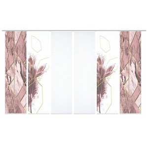 HOME in green Schiebevorhang   ¦ kupfer ¦ Synthetik ¦ Maße (cm): B: 60 H: 245