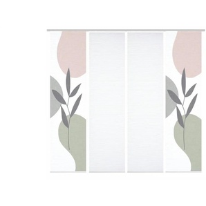 HOME in green Schiebevorhang   ¦ kupfer ¦ Synthetik ¦ Maße (cm): B: 60 H: 245