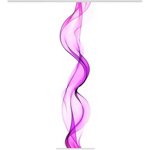 Schiebevorhang - lila/violett - Materialmix - 60 cm - 245 cm | Möbel Kraft