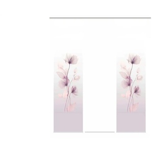 HOME Wohnideen Schiebevorhang ¦ lila/violett ¦ Synthetik ¦ Maße (cm): B: 60 H: 245